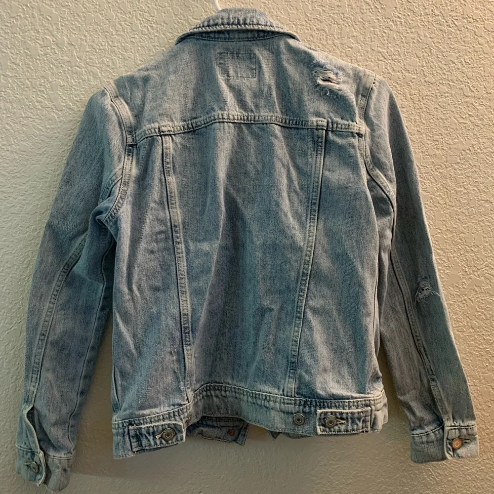 Distressed Jean Jacket - Picture 2 of 2